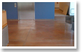 Eco-Stained Concrete is a cost efficient alternative to tile or wood installations for high foot traffic areas.